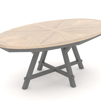 ODYSSEE - Table ovale 1 allonge pf de 100
