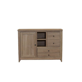 VAUBAN - Meuble d'appui 2 portes 2 tiroirs 1 niche